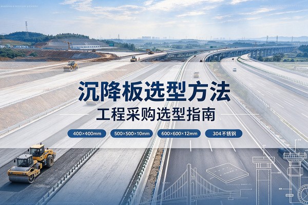 滕州沉降板选择方法
