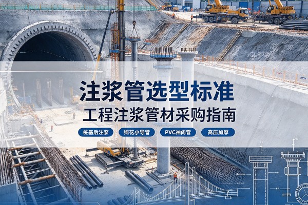 滕州注浆管选型标准