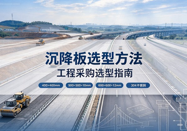 滕州沉降板选择方法